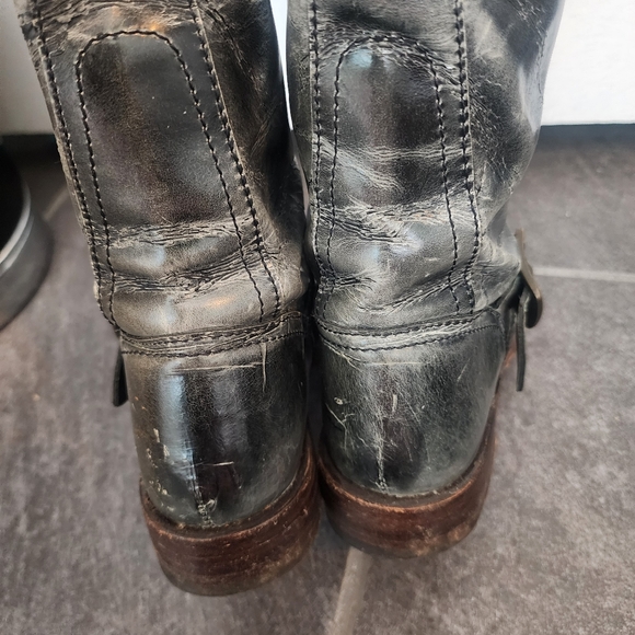 Frye Ombre Distressed Boots 6 - Picture 4 of 8